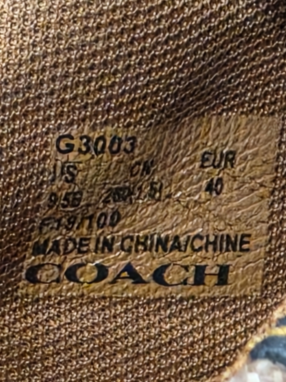 Coach Signature Leather Sneakers C118 Beaded Applique Shooting Star - Picture 11 of 14